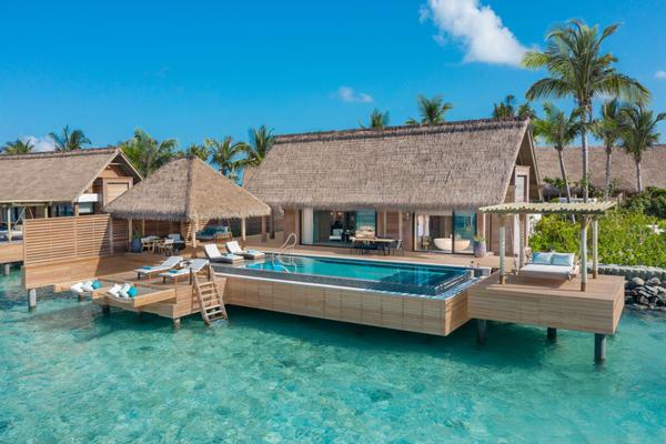 Waldorf-Astoria_Maldives-Two-Queen-Bedded-Reef-Villa-with-Pool-Außenansicht
