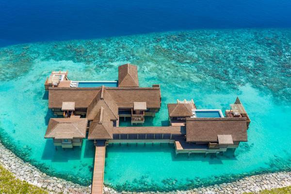 3 Bedroom Overwater Villa with Pool, Waldorf Astoria Maldives Ithaafushi