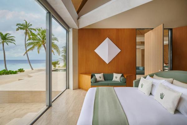 Nilaa_Coral_Island_Pool_Villa_Schlafzimmer
