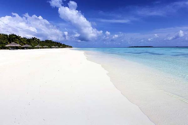 weißer Traumstrand, Kihaa Maldives