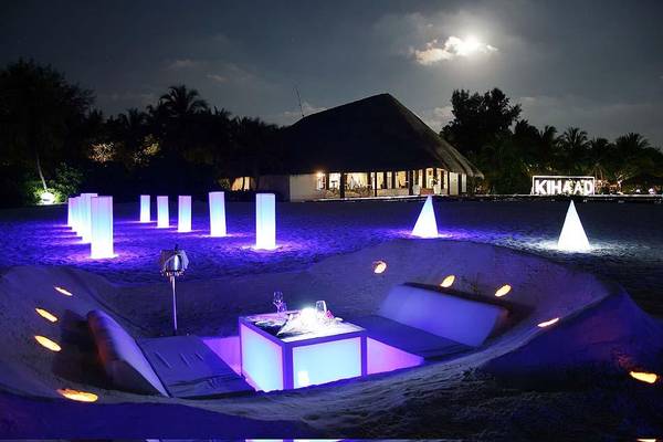 Dig-In Beach Dinner, Dinner am Strand, Kihaa Maldives