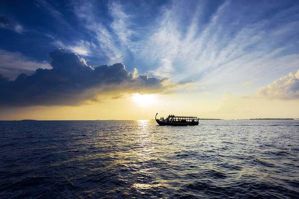 Sunset Cruise, Sonnenuntergang, Bootsfahrt, Sheraton Full Moon Resort & SPA, Malediven