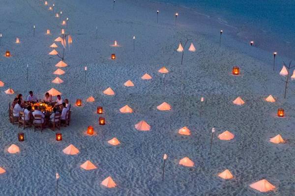 Sandbank, Soneva Fushi Maldiven