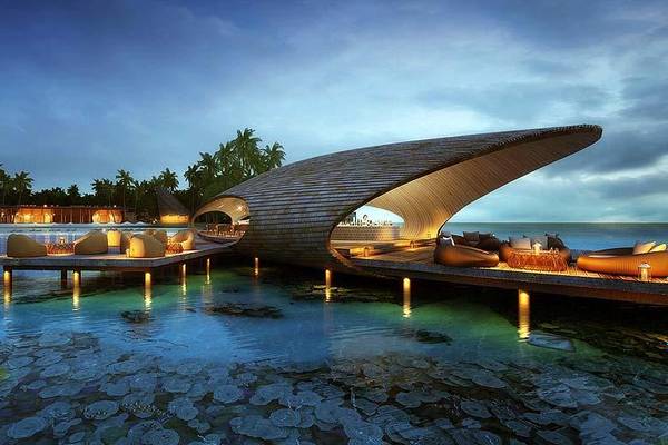 The Whale Bar, Aussenansicht I The St. Regis Vommuli