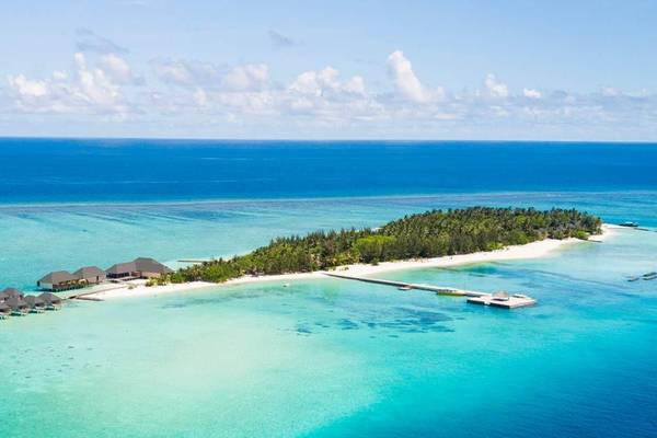 Luftaufnahme, Summer Island Maldives