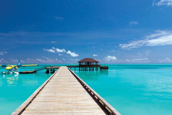 Ankunftssteg, Atmosphere Kanifushi Maldives 