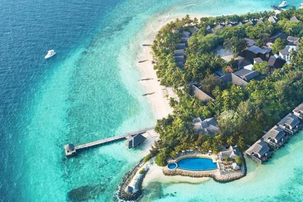 Aerial, Taj Coral Reef Resort & Spa
