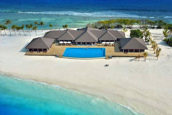Vogelperspektive - The Sunset, Atmosphere Kanifushi Maldives 