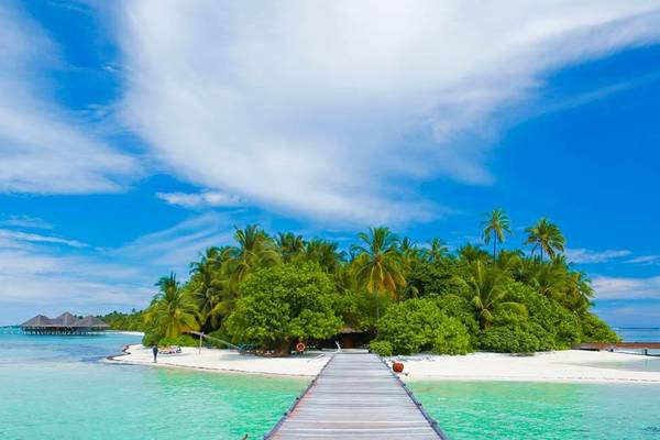 Steg, Medhufushi Island Resort