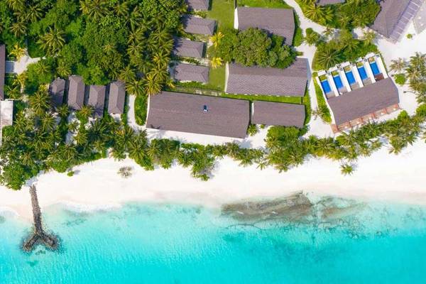 Aerial Pool, Fiyavalhu Maldives
