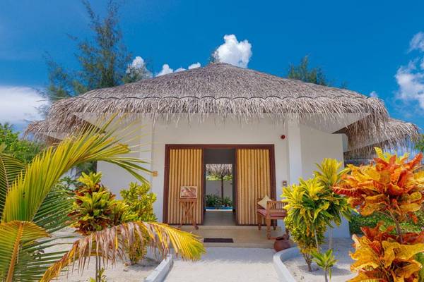 Spa Eingang, Cocogiri Island Resort