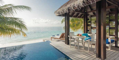 Terrasse, Beach Pool Villa, Bandos Maldives