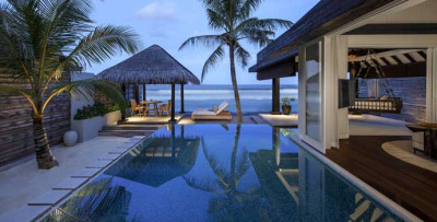 Beach House with Pool, Naladhu Private Island Maldives