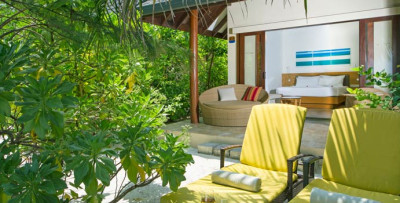 Terrasse, Premium Beach Villa, Summer Island Maldives
