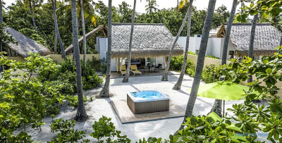 Jacuzzi, Jacuzzi Beach Villa, Emerald Maldives