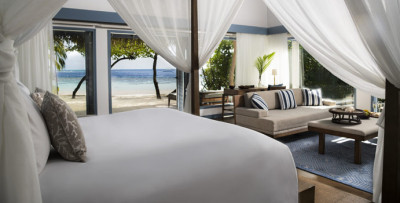 Wohnen, Deluxe Beach Villa, Raffles Maldives Meradhoo