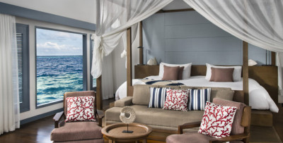 Schlafen, Overwater Villa, Raffles Maldives Meradhoo