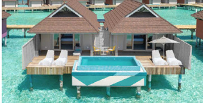 2 Bedroom Lagoon Over Water Villa | The Standard Maldives