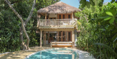 2 Bedroom Crusoe Residence with Pool, Two Bedroom Villa Suite with Pool, Soneva Fushi Resort