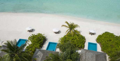Beach Villa with Pool, Emerald Faarufushi Resort & Spa