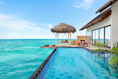 Hilton Maldives Amingiri, Two Bedroom Overwater Pool Villa