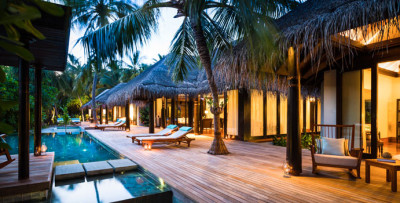 Four Bedroom Beach Pool Residence | Anantara Kihavah Villas